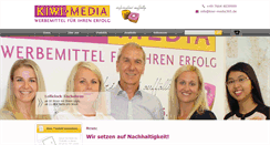 Desktop Screenshot of kiwi-media365.de