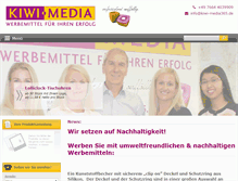 Tablet Screenshot of kiwi-media365.de